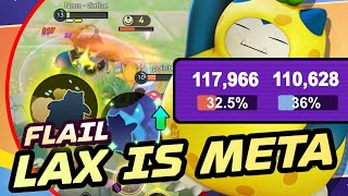 117000 BUFFED FLAIL SNORLAX IS THE NEW META  Pokemon UNITE [upl. by Temple]