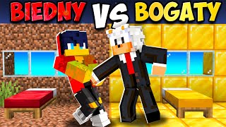 BIEDNY VS BOGATY DOMEK W MINECRAFT [upl. by Pheni119]