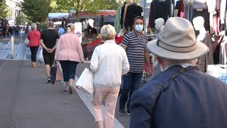 Braderie de rentrée pour les commerçants [upl. by Downs]