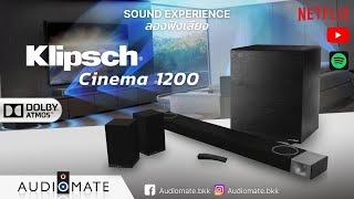 KLIPSCH CINEMA 1200 SOUNDBAR DOLBY ATMOS by Audiomate [upl. by Yliram226]