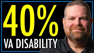 Veterans Benefits at 40 Disability  VA ServiceConnected Disability  theSITREP [upl. by Anyl]