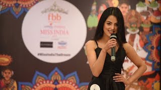 Garima Vermas introduction at Miss India Himachal Pradesh 2019 auditions [upl. by Caton]