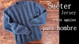 Suéterjersey para hombre ¡Paso a paso [upl. by Harriott]