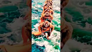 Jay Bajrang Hanuman bajrangbali hanuman youtubeshorts [upl. by Essyla544]