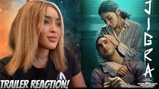 JIGRA  OFFICIAL TRAILER REACTION [upl. by Ayikin342]