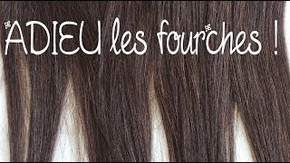 🌸107 ADIEU les fourches  cautérise tes cheveux [upl. by Reinertson]