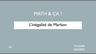 Linégalité de Markov [upl. by Mauve]