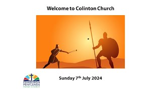 7th July 2024  Colinton Parish Church Sunday Worship 945am [upl. by Salisbarry]