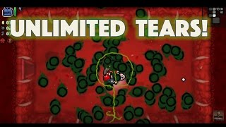 The Binding of Isaac Afterbirth MOST OP SEED 10 UNLIMITED TEARS [upl. by Hunt]