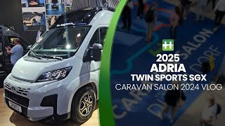 Caravan Salon Düsseldorf 2024  2025 Adria Twin Sports SGX  Highbridge Caravans [upl. by Yruama687]