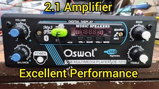 21 Amplifier For 12 Volt Vehicles [upl. by Atteragram]