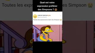 Quelle est votre expression préférée dans les simpsons [upl. by Arym]