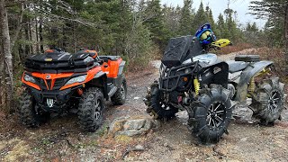 CFmoto Madness  Can Am Renegade 1000r vs CFmoto CForce 1000 [upl. by Lynea]