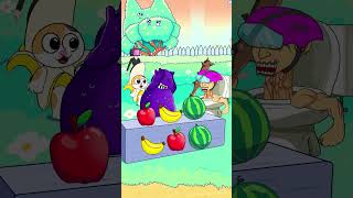 Help Banana Cat win in Game of Placing Fruit  Funny Animation shorts [upl. by Dorene]