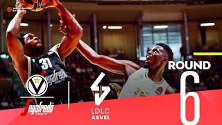 ASVEL stuns Virtus in Bologna  Round 6 Highlights  Turkish Airlines EuroLeague [upl. by Jeth749]