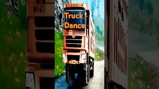 TRUCK DANCE car Oleng truck lucu truck joget truck orange part 0111 [upl. by Yaner]