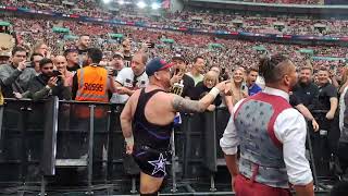 Grado amp Big Show Entrance AEW All In Wembley 2023 [upl. by Minette548]