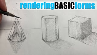 How to Render and Cross Hatch on Basic Forms [upl. by Lloyd]