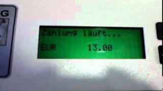 Münzzähler Automat Sparkasse [upl. by Esilegna]