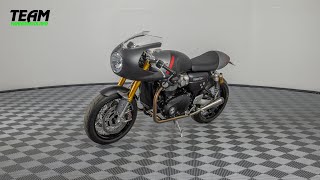 2022 Triumph Thruxton RS [upl. by Enirehtahc912]