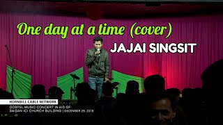 Jajai Singsit  One day at a time cover Live  Saidan ICI Gospel Concert  Hornbill Cable Network [upl. by Hazmah192]