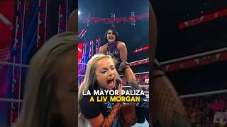 La mayor paliza a Liv Morgan livmorgan wwe wrestling wwefan rhearipley [upl. by Kcirrez]