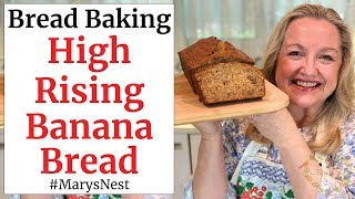 How to Make Banana Bread with Step by Step Instructions for Beginners  Easy Banana Bread Recipe [upl. by Annovy274]