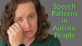 This one hit harder than I thought Talking about Speech Patterns in Autistic People [upl. by Gilberte16]