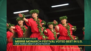 Merrie Monarch wins Best Cultural Festival in the US [upl. by Atilam]