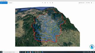 Lezione 4  QGIS per lIngegneria Idraulica  Modello 3D del bacino idrografico SUB  ENG [upl. by Rosana]