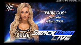 Carmella 2014  quotFabulousquot WWE NXT Entrance Theme [upl. by Artair]