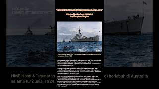 quotLEGENDA KAPAL PERANG PIONIR MODERNISASI ROYAL NAVYquot ● HMS Hood ● 19201941 ● Royal Navy UK [upl. by Goodkin743]