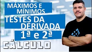 📚 Teste da Derivada Primeira e derivada Segunda  Cálculo 1 37 Determine Máximos e Mínimos [upl. by Coats863]