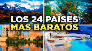 Los 24 Países Más Baratos del Mundo Para Viajar En 2024 [upl. by Hieronymus]