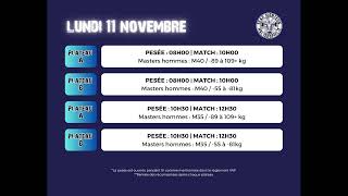 Championnats de France Masters 2024  Dimanche 10 Novembre [upl. by Franz]