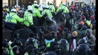 Canadian police officer PUBLIC RESIGNATION over treatment of protestors by Ottawa police [upl. by Huberto]