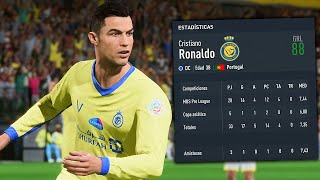 ¿QUÉ PASARÍA SI CRISTIANO RONALDO FICHA POR ALNASSR  Modo carrera FIFA 23 [upl. by Krishnah]