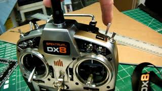 How to bind Spektrum DX8 to Blade Inductrix FPV Pro [upl. by Enilrad]