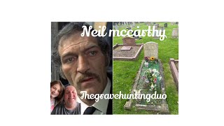 The grave of British actor Neil mccarthy [upl. by Kendy427]