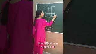 Easy way to count the number of squares ytshorts viralmaths competitive mathtricks trick [upl. by Hirsch259]