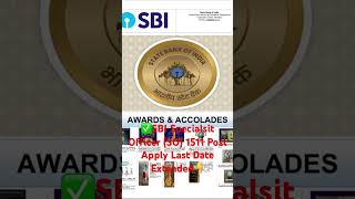 SBI Specialist Officer SO 1511 Posts  Last Date to Apply Extended  Important Update [upl. by Rosamond]