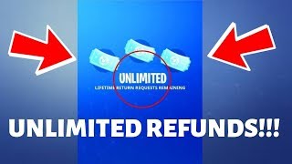 WORKING How To Get UNLIMITED Refunds In Fortnite [upl. by Tiffani]