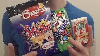 ASMR  Je goûte 3 Nouveaux Snacks FRANÇAIS  BRETs STICK MENTOS POP INS  Dégustation Français [upl. by Anifares]