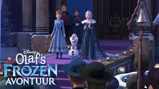 Olafs Frozen Avontuur  Eerste Kerstmis  Disney NL [upl. by Alboran98]