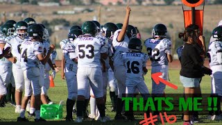 Tibbetts Titans Farmington New Mexico vs Shiprock NM Highlights FALL 2023 [upl. by Ailero]