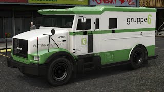 GTA 5 PC  How to open GRUPPE 6money van [upl. by Ewer902]