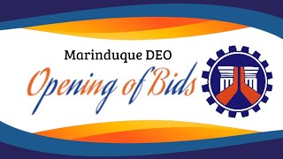 Procurement Livestream for DPWH Marinduque DEO on October 22 2024 [upl. by Hearsh]