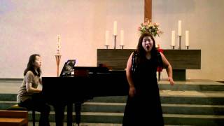 Soprano Yoonsun Lee Die Nachtigall Alban Berg [upl. by Oyam70]