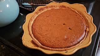 BAKING PUMPKIN PIE baking asmr cooking [upl. by Karlene82]