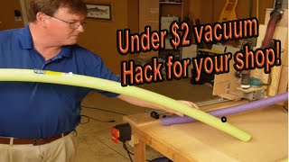 EASIEST SHOP VAC EXTENSION HACK EVER THAT INSTALLS IN SECONDS AND COST LESS THAN 2 [upl. by Lednor]